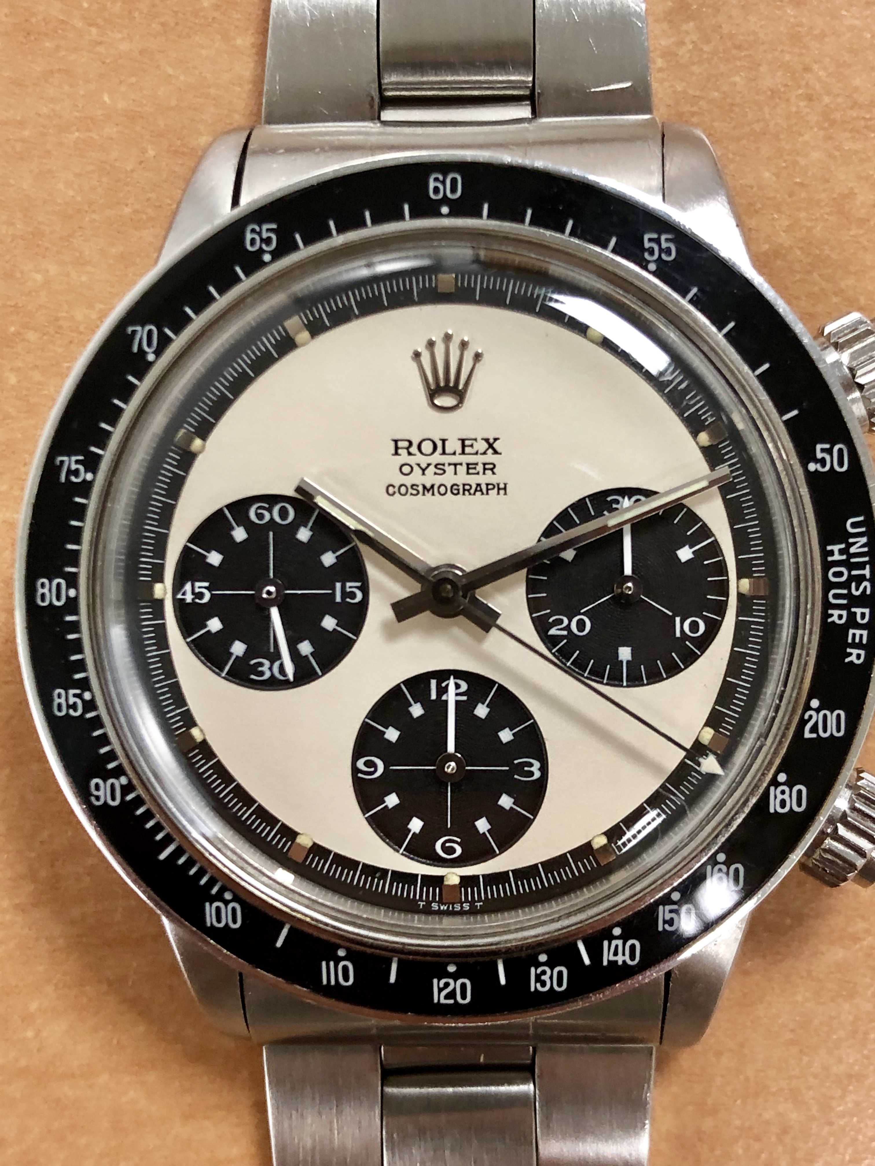 rolex daytona paul newman 6263