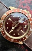 Rolex GMT Master 1675/8 18k Yellow Gold Brown Dial