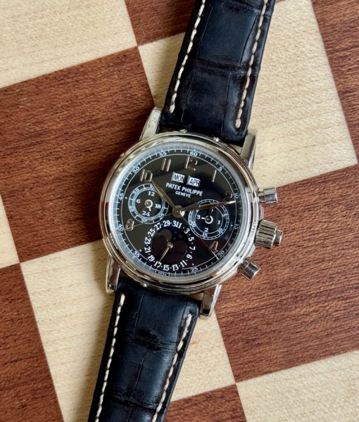 Patek Philippe 5004P Black Arabic Dial